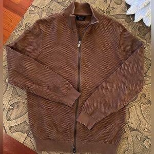 Massimo Dutti men's zip up sweatshirt size XL